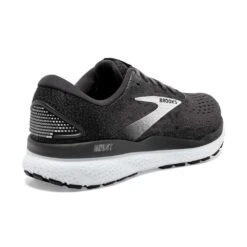 BROOKS Men's Ghost 16 Running Shoe - Black/Grey/White - Regular (D) 12 BROOKS Men's Ghost 16 Running Shoe - Black/Grey/White - Regular (D) -Gazelle Sports 110418 090 H Ghost 16