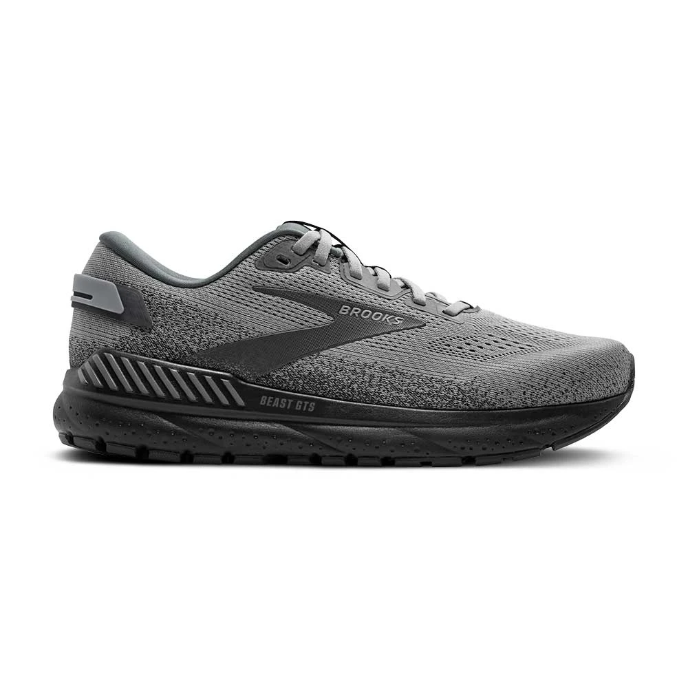 BROOKS Men's Beast GTS 24 Running Shoe - Primer Grey/Ebony - Running Shoe 3 BROOKS Men's Beast GTS 24 Running Shoe - Primer Grey/Ebony - Running Shoe