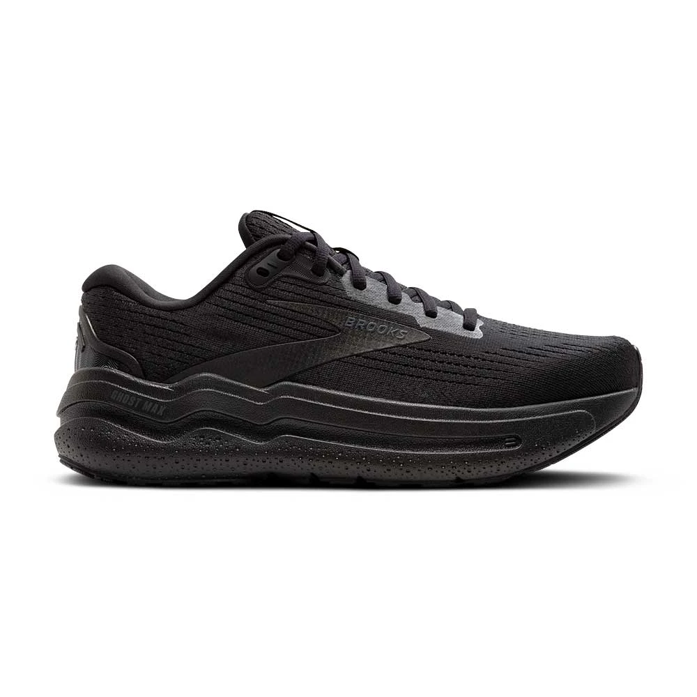 BROOKS Men's Ghost Max 2 Running Shoe - Black/Black/Ebony - Wide (2E) 3 BROOKS Men's Ghost Max 2 Running Shoe - Black/Black/Ebony - Wide (2E)