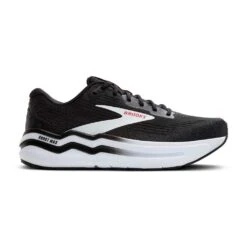 BROOKS Men's Ghost Max 2 Running Shoe - Black/White/Fiery Red - Regular (D)