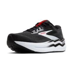 BROOKS Men's Ghost Max 2 Running Shoe - Black/White/Fiery Red - Regular (D) -Gazelle Sports 110431 027 Z Ghost Max 2 6b330cff 45f5 4c78 be7d a94425cb2d4d