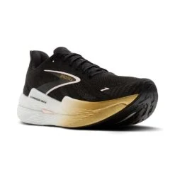 BROOKS Men's Hyperion Max 2 Running Shoe - Black/Gold/Pink - Regular (D) -Gazelle Sports 110434 098 A Hyperion Max 2