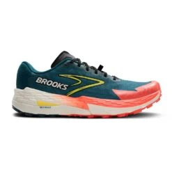 BROOKS Men's Catamount 4 Trail Shoe - Legion Blue/Celestial/Flame - Regular (D)