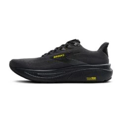 BROOKS Men's Ghost 17 Running Shoe - Ebony/Black/Yellow - Regular (D) -Gazelle Sports 110442 059 M Ghost 17