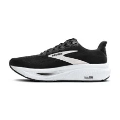 BROOKS Men's Ghost 17 Running Shoe - Black/Grey/White - Wide (2E) -Gazelle Sports 110442 090 M Ghost 17 784ec738 f7fd 4de1 b65a 26106905223d