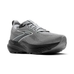 BROOKS Men's Glycerin 22 Running Shoe - Primer Gray/Ebony/Bluewash - Regular (D) -Gazelle Sports 110445 078 A Glycerin 22