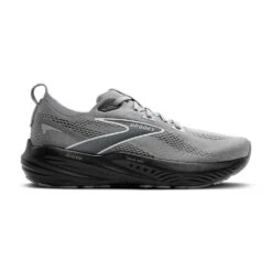 BROOKS Men's Glycerin 22 Running Shoe - Primer Gray/Ebony/Bluewash - Wide (2E)