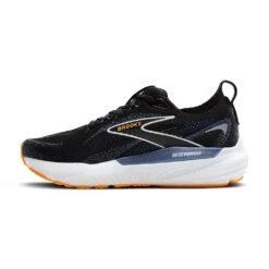 BROOKS Men's Glycerin GTS 22 Running Shoe - Black/Country Blue/Orange Pop - Regular (D) -Gazelle Sports 110446 013 M Glycerin GTS 22 1