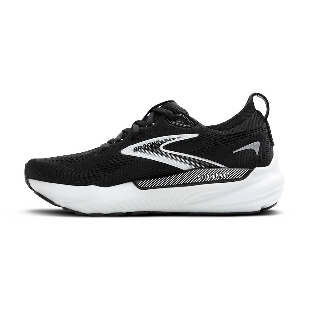 BROOKS Men's Glycerin GTS 22 Running Shoe - Black/Grey/White - Regular (D) 5 BROOKS Men's Glycerin GTS 22 Running Shoe - Black/Grey/White - Regular (D) - Image 3