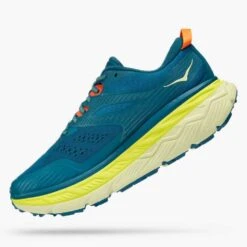 Hoka Men's Stinson ATR 6 Trail Shoe - Blue Coral/Butterfly - Regular (D) -Gazelle Sports 1110506 BCBT 4