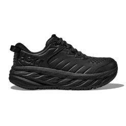 Hoka Men's Bondi SR Running Shoe - Black/Black - Wide (2E)