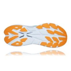 Hoka Men's Bondi X Running Shoe - White/Evening Primrose - Regular (D) -Gazelle Sports 1113512 WEPR 6 1