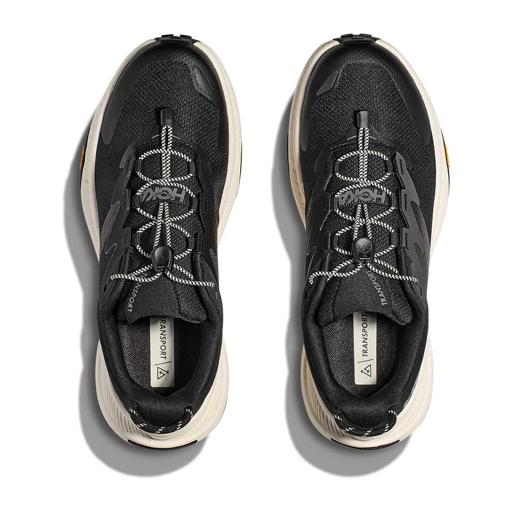 Hoka Men's Transport- Black/ Alabaster - Regular (D) 9 Hoka Men's Transport- Black/ Alabaster - Regular (D) - Image 7
