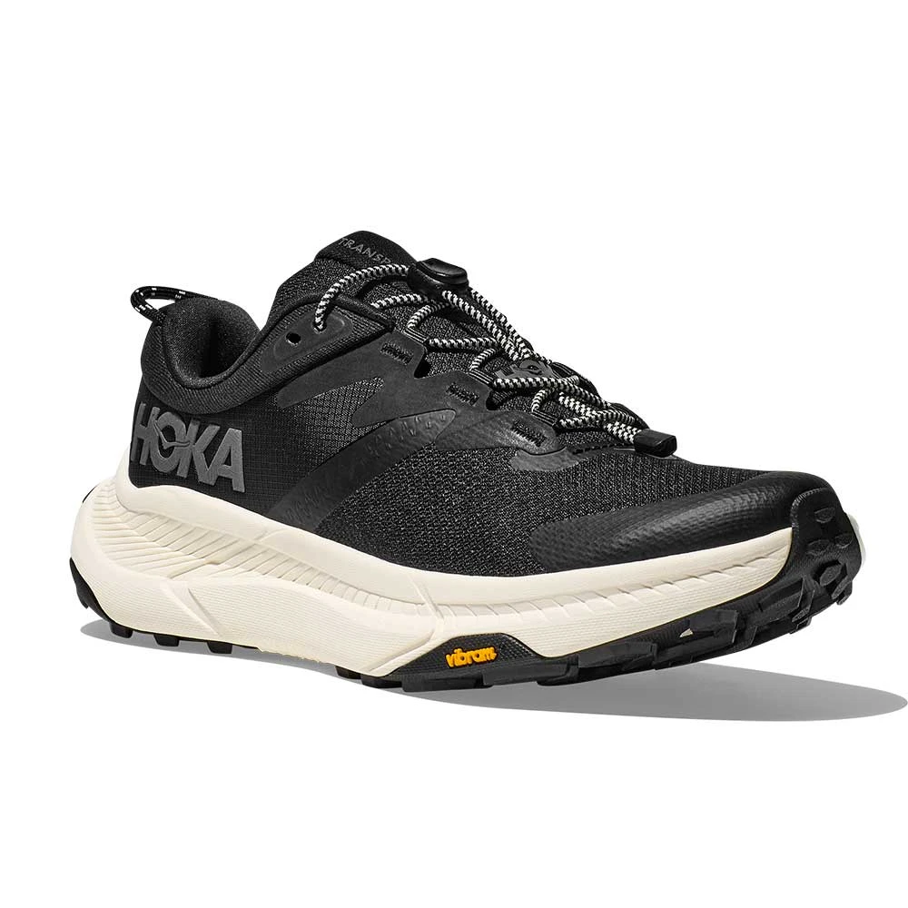 Hoka Men's Transport- Black/ Alabaster - Regular (D) 4 Hoka Men's Transport- Black/ Alabaster - Regular (D) - Image 2