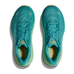 Hoka Men's Arahi 6 Running Shoe - Ocean Mist/Lime Glow - Regular (D) -Gazelle Sports 1123194 OMLG 2