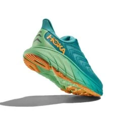 Hoka Men's Arahi 6 Running Shoe - Ocean Mist/Lime Glow - Regular (D) -Gazelle Sports 1123194 OMLG 4