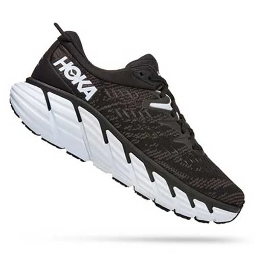 Hoka Men's Gaviota 4 Running Shoe - Black/White - Regular (D) 3 Hoka Men's Gaviota 4 Running Shoe - Black/White - Regular (D)
