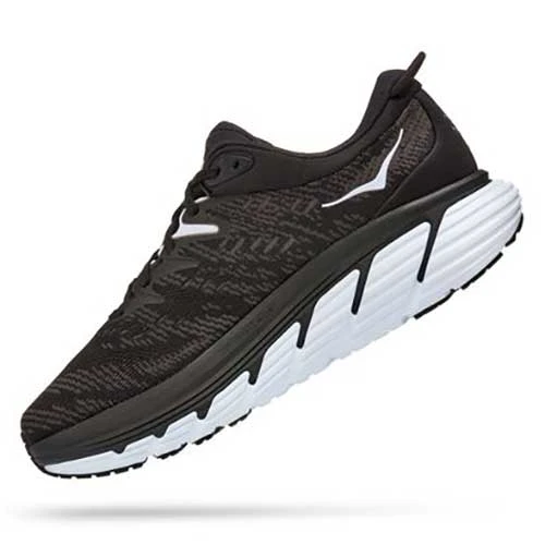 Hoka Men's Gaviota 4 Running Shoe - Black/White - Regular (D) 6 Hoka Men's Gaviota 4 Running Shoe - Black/White - Regular (D) - Image 4