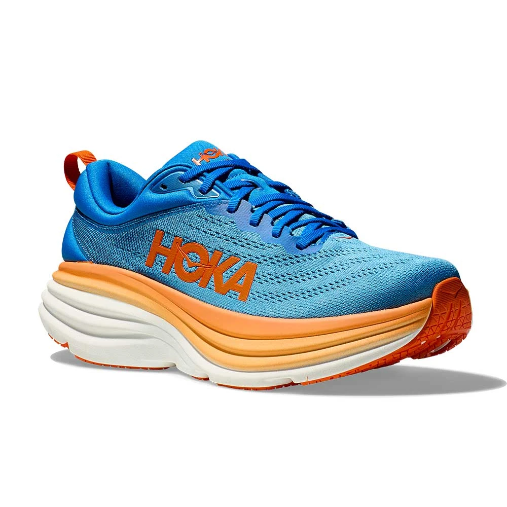 Hoka Men's Bondi 8 - Coastal Sky/All Aboard 4 Hoka Men's Bondi 8 - Coastal Sky/All Aboard - Image 2