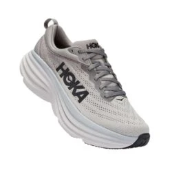 Hoka Men's Bondi 8 Running Shoe- Sharkskin/Harbor Mist- Wide (2E) -Gazelle Sports 1123202 SHMS 1 e62aab5b 37c5 47fd baa4 1ab4c3a3e59c