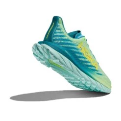 Hoka Men's Mach 5 Running Shoe - Lime Glow/Ocean Mist - Regular (D) -Gazelle Sports 1127893 LGOM 4