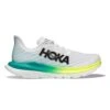 Hoka Men's Mach 5 Running Shoe - White/Blue Glass - Regular (D) -Gazelle Sports 1127893 WBGL 1