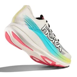 Hoka All Gender Rocket X 2 Running Shoe - Yuzu/Cielo Blue - Regular (D) 12 Hoka All Gender Rocket X 2 Running Shoe - Yuzu/Cielo Blue - Regular (D) -Gazelle Sports 1127927 YZC 4