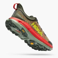 Hoka Men's Mafate Speed 4 Trail Shoe - Thyme/Fiesta- Regular (D) 10 Hoka Men's Mafate Speed 4 Trail Shoe - Thyme/Fiesta- Regular (D) -Gazelle Sports 1129930 TFST 3