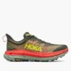 Hoka Men's Mafate Speed 4 Trail Shoe - Thyme/Fiesta- Regular (D) -Gazelle Sports 1129930 TFST 7