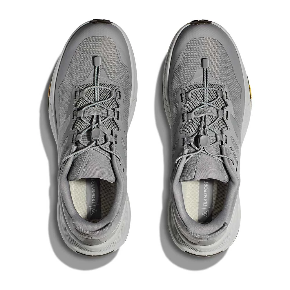 Hoka Men's Transport GTX - Galactic Grey/ Stardust - Regular (D) 9 Hoka Men's Transport GTX - Galactic Grey/ Stardust - Regular (D) - Image 7