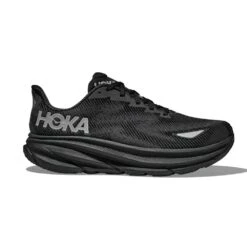 Hoka Men's Clifton 9 GTX Running Shoe - Black/Black F24 - Regular (D)