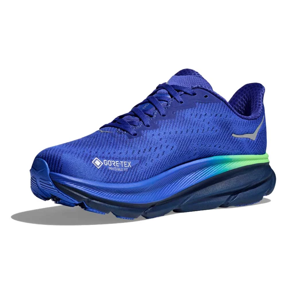 Hoka Men's Clifton 9 GTX Running Shoe - Dazzling Blue/Evening Sky - Regular (D) 4 Hoka Men's Clifton 9 GTX Running Shoe - Dazzling Blue/Evening Sky - Regular (D) - Image 2