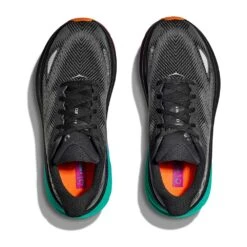 Hoka Men's Clifton 9 GTX Running Shoe - Black/Electric Aqua - Regular (D) -Gazelle Sports 1141470F BCQ 2