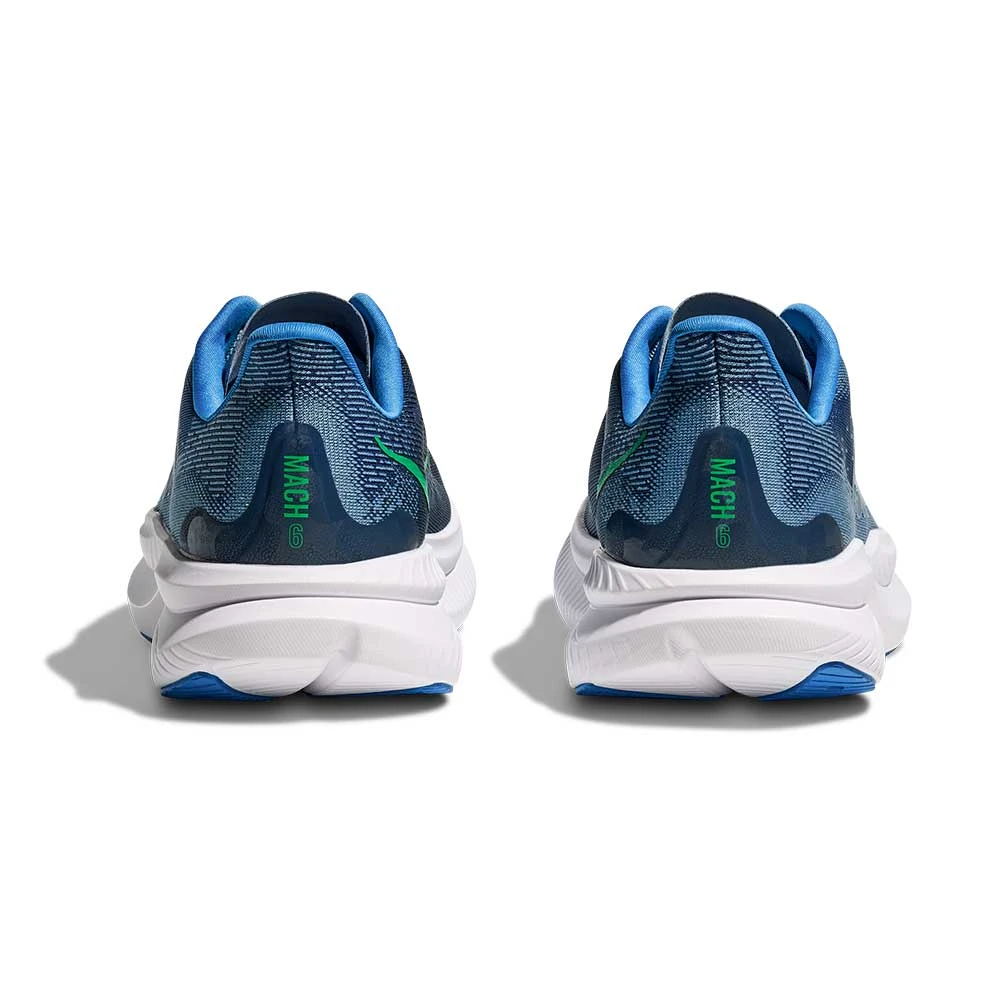 Hoka Men's Mach 6 Running Shoe - Downpour/Thunder Cloud - Regular (D) 8 Hoka Men's Mach 6 Running Shoe - Downpour/Thunder Cloud - Regular (D) - Image 6