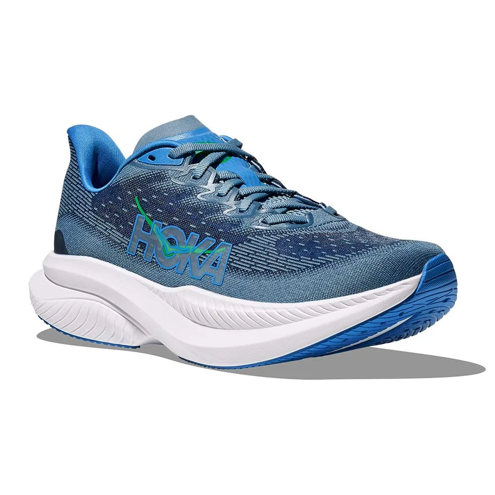 Hoka Men's Mach 6 Running Shoe - Downpour/Thunder Cloud - Regular (D) 4 Hoka Men's Mach 6 Running Shoe - Downpour/Thunder Cloud - Regular (D) - Image 2