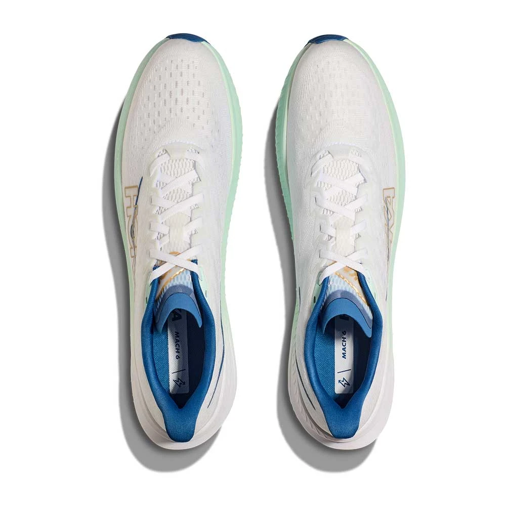 Hoka Men's Mach 6 Running Shoe - Frost/Gold - Regular (D) 8 Hoka Men's Mach 6 Running Shoe - Frost/Gold - Regular (D) - Image 6