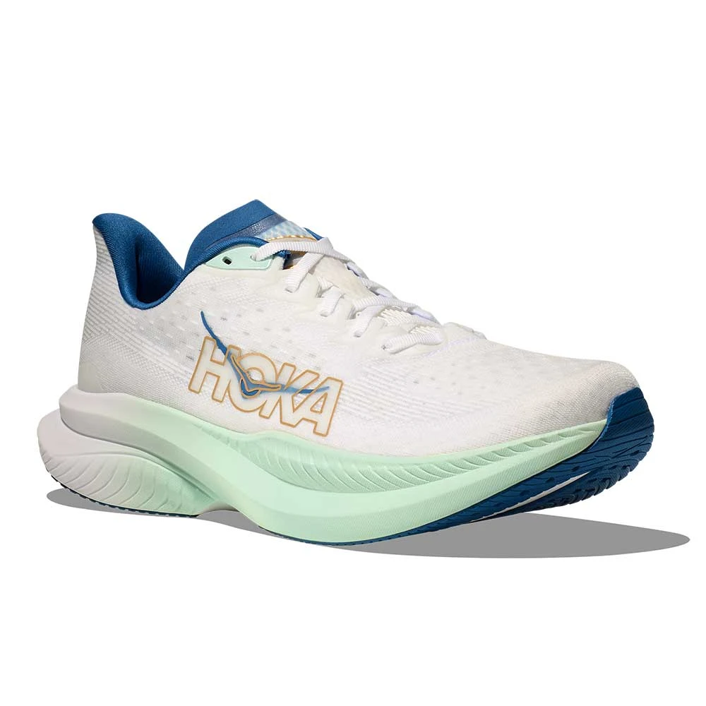 Hoka Men's Mach 6 Running Shoe - Frost/Gold - Regular (D) 4 Hoka Men's Mach 6 Running Shoe - Frost/Gold - Regular (D) - Image 2