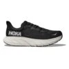 Hoka Men's Arahi 7 Running Shoe - Black/White - Wide (2E) -Gazelle Sports 1147870 BWHT 1