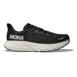 Hoka Men's Arahi 7 Running Shoe - Black/White - Wide (2E)