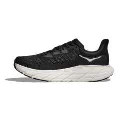 Hoka Men's Arahi 7 Running Shoe - Black/White - Wide (2E) -Gazelle Sports 1147870 BWHT 8