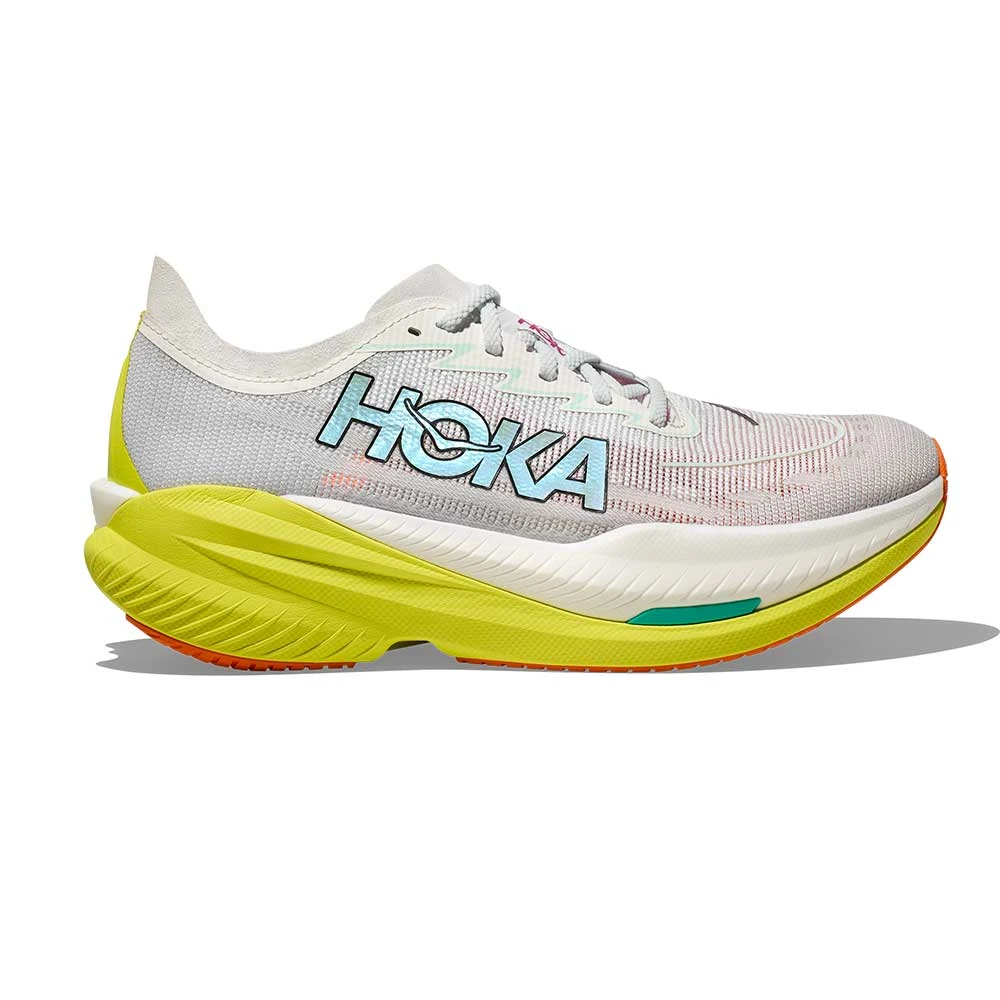 Hoka Men's Mach X2 Running Shoe - Frost/Citrus - Regular (D) 3 Hoka Men's Mach X2 Running Shoe - Frost/Citrus - Regular (D)