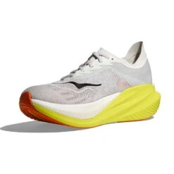Hoka Men's Mach X2 Running Shoe - Frost/Citrus - Regular (D) 13 Hoka Men's Mach X2 Running Shoe - Frost/Citrus - Regular (D) -Gazelle Sports 1155119 FCT 3