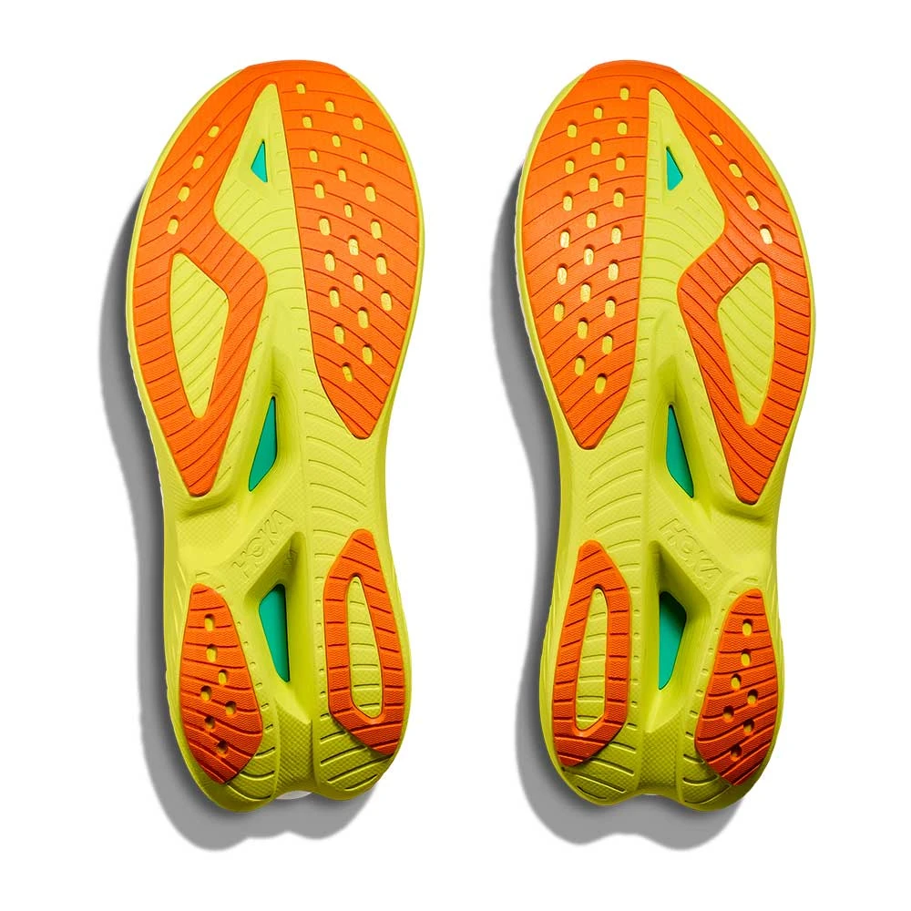 Hoka Men's Mach X2 Running Shoe - Frost/Citrus - Regular (D) 10 Hoka Men's Mach X2 Running Shoe - Frost/Citrus - Regular (D) - Image 8