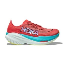 Hoka Men's Mach X2 Running Shoe - Grapefruit/Electric Coral - Regular (D)