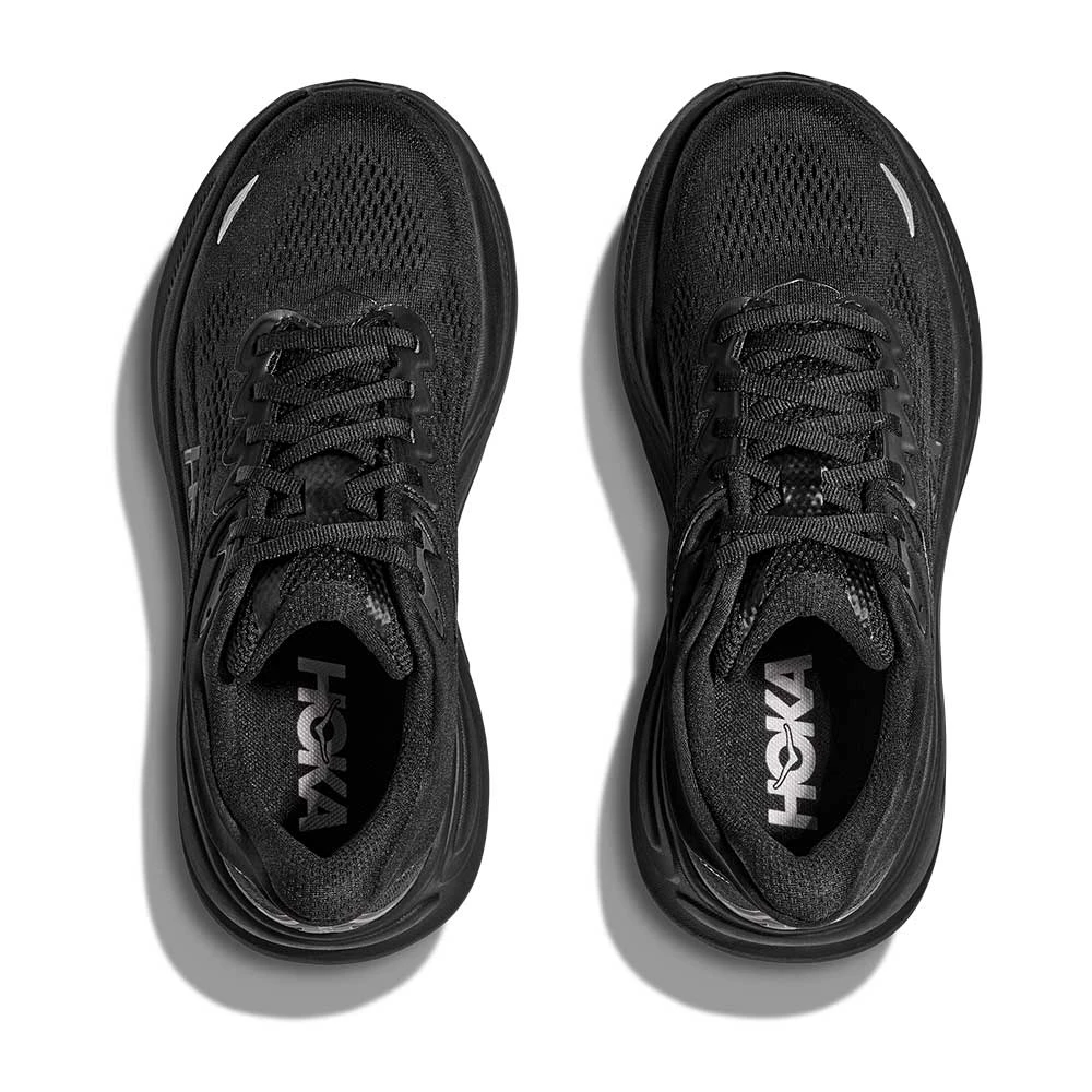 Hoka Men's Bondi 9 Running Shoe - Black/Black - Regular (D) 8 Hoka Men's Bondi 9 Running Shoe - Black/Black - Regular (D) - Image 6