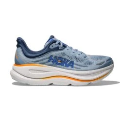 Hoka Men's Bondi 9 Running Shoe - Drizzle/Downpour - Wide (2E)