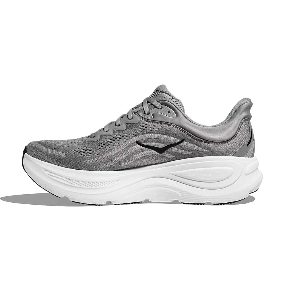 Hoka Men's Bondi 9 Running Shoe- Galactic Grey/Stellar Grey - Wide (2E) 7 Hoka Men's Bondi 9 Running Shoe- Galactic Grey/Stellar Grey - Wide (2E) - Image 5