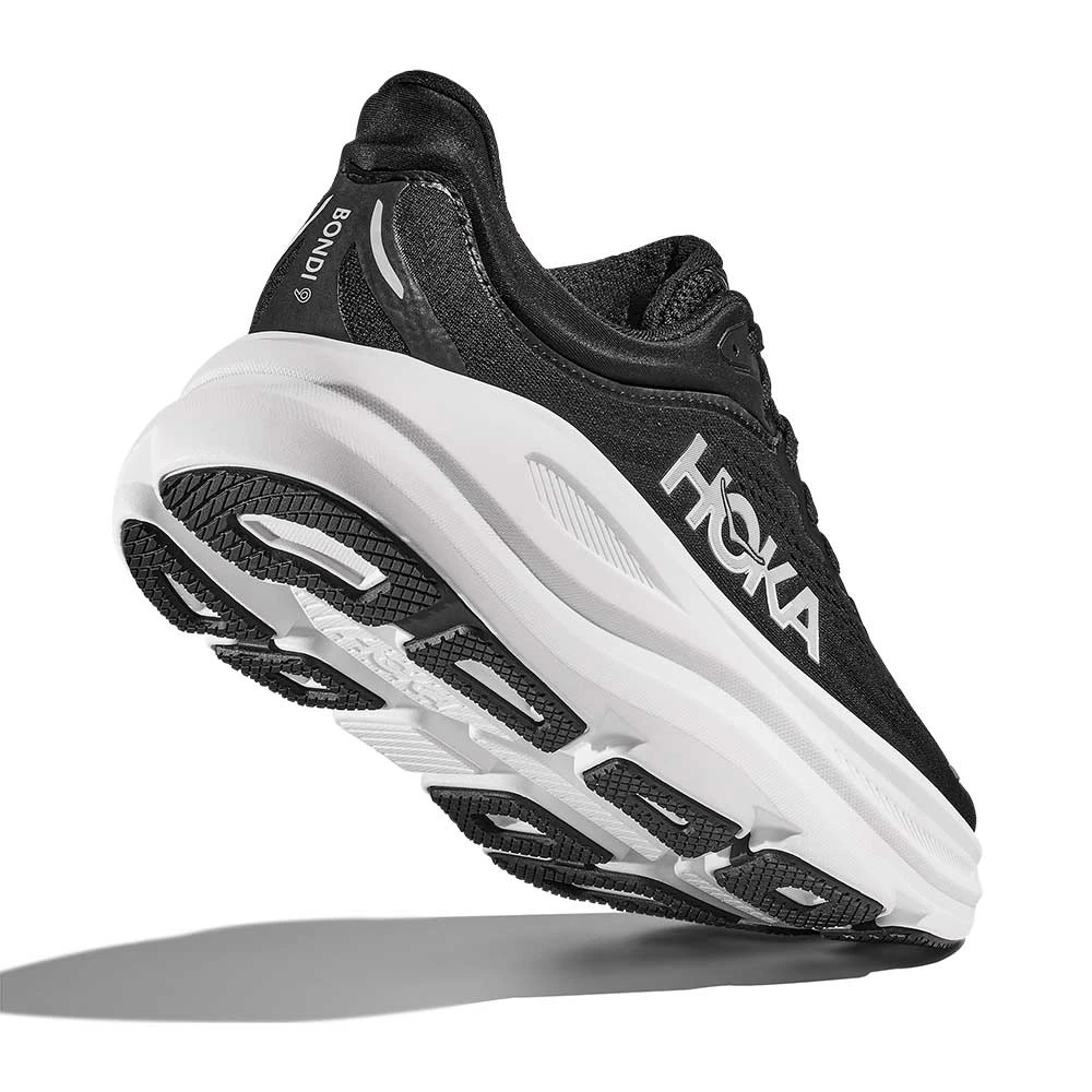 Hoka Men's Bondi 9 Running Shoe - Black/White - Regular (D) 7 Hoka Men's Bondi 9 Running Shoe - Black/White - Regular (D) - Image 5