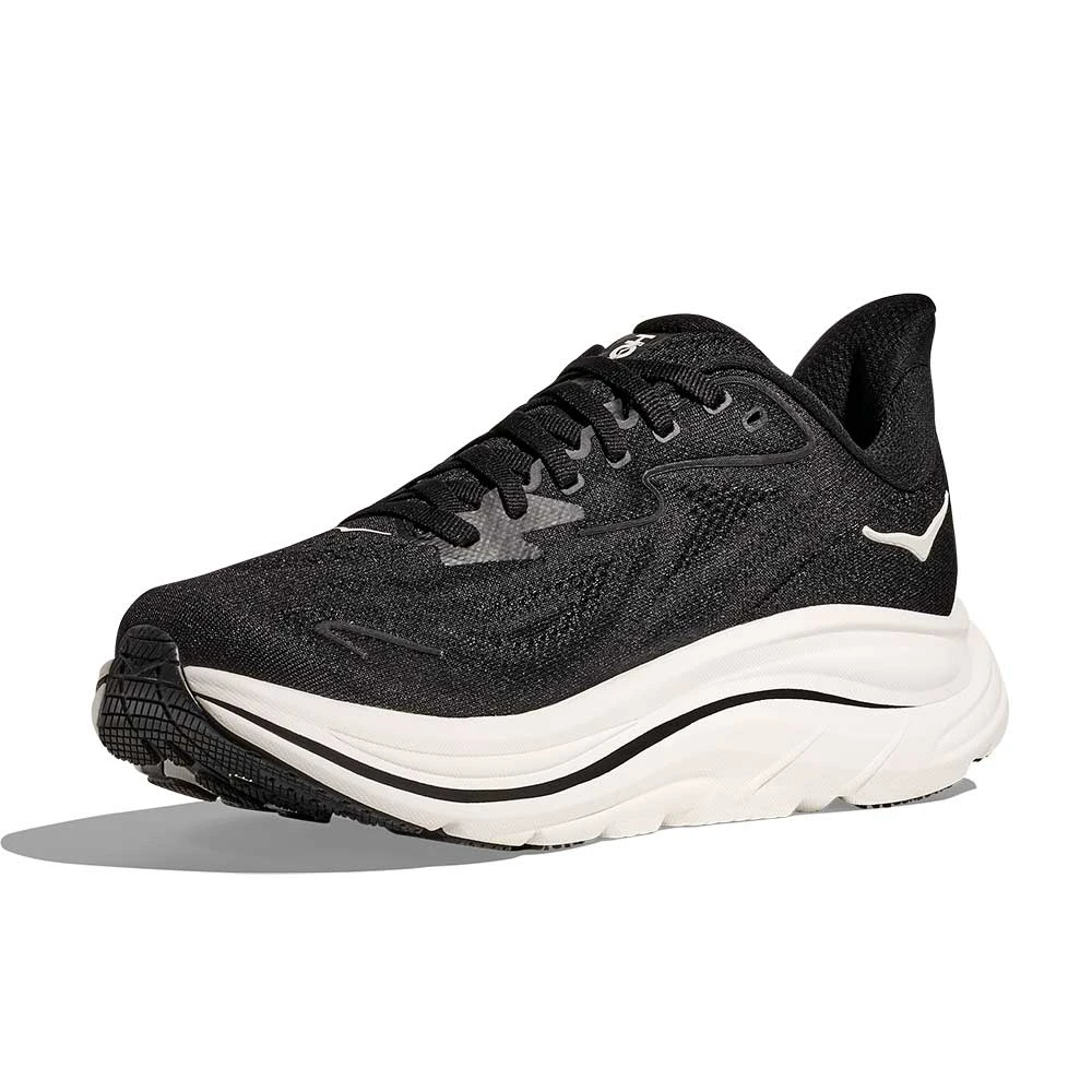 Hoka Men's Clifton 10 Running Shoe - Black/White - Regular (D) 5 Hoka Men's Clifton 10 Running Shoe - Black/White - Regular (D) - Image 3