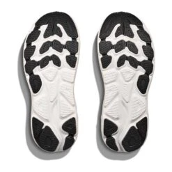 Hoka Men's Clifton 10 Running Shoe - Black/White - Extra Wide (4E) -Gazelle Sports 1162030 BWHT 7